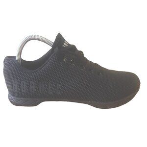 NOBULL SuperFabric Trainer Lace Up Shoes | Black Gum — Women’s Size 8.5